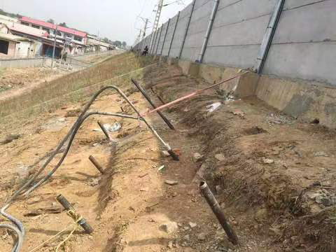 华宁基础下沉注浆加固